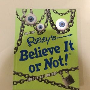 Ripley’s believe it or not book